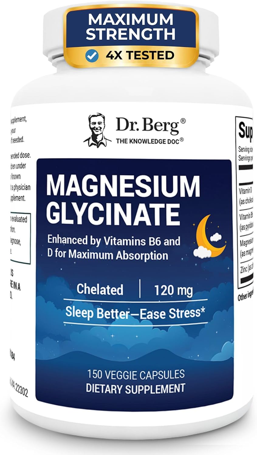Dr. Berg Magnesium Glycinate: The One I Use