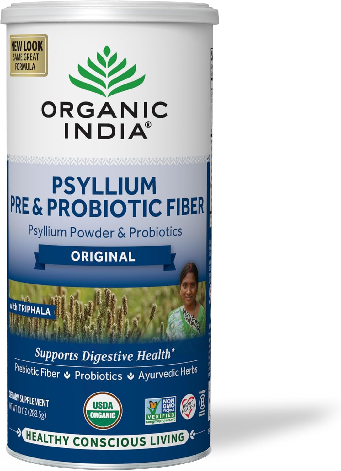 Organic India Psyllium Husk Powder: The One I Use