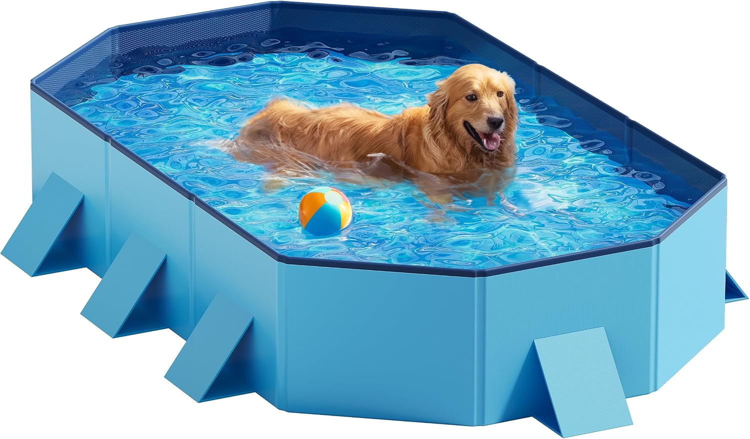 Peteast Foldable Dog Pool: A Backyard Favorite